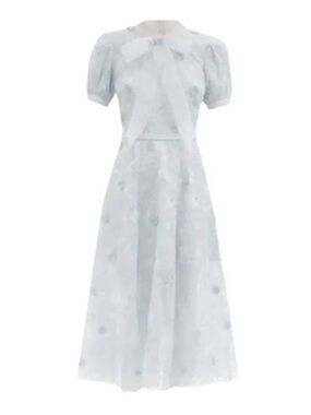 Self portrait lace bow dress